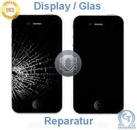 iPhone 5 5s 5c Glass Touchscreen Display Reparatur